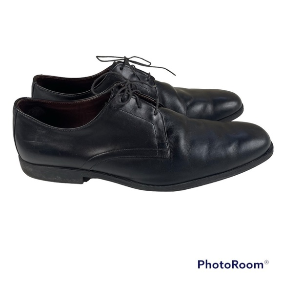 AE by Allen Edmonds Black Lace Up Shoes Size 14 - Picture 1 of 8